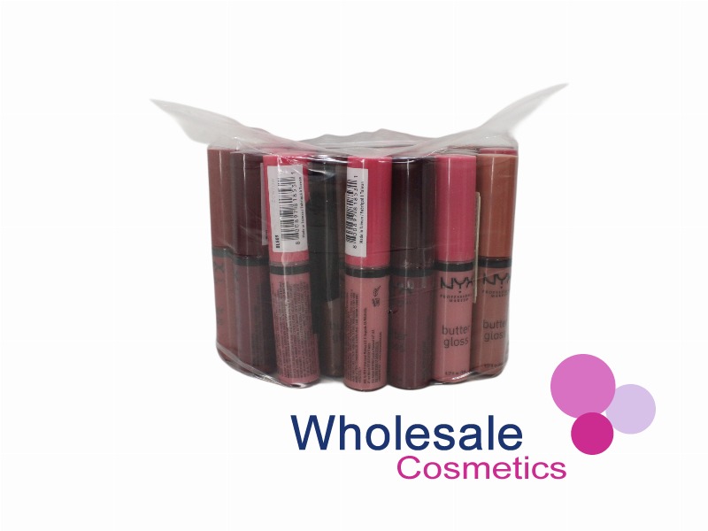12 x NYX Professional Makeup Butter Gloss - ASSORTED